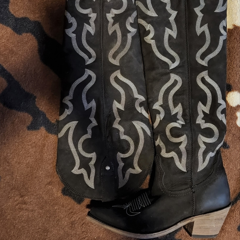Liberty black Cowboy Boots